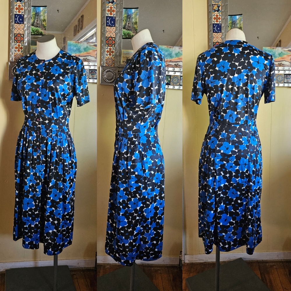 1960s floral dress